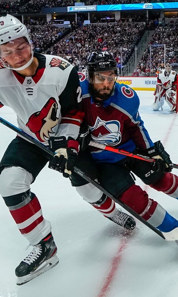 Burakovsky scores in OT, Avalanche beat Coyotes 3-2